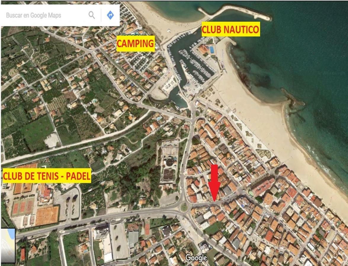 Apartamento Cerca Del Mar Олива Экстерьер фото